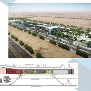 Sudair Industrial City – Commercial Spine